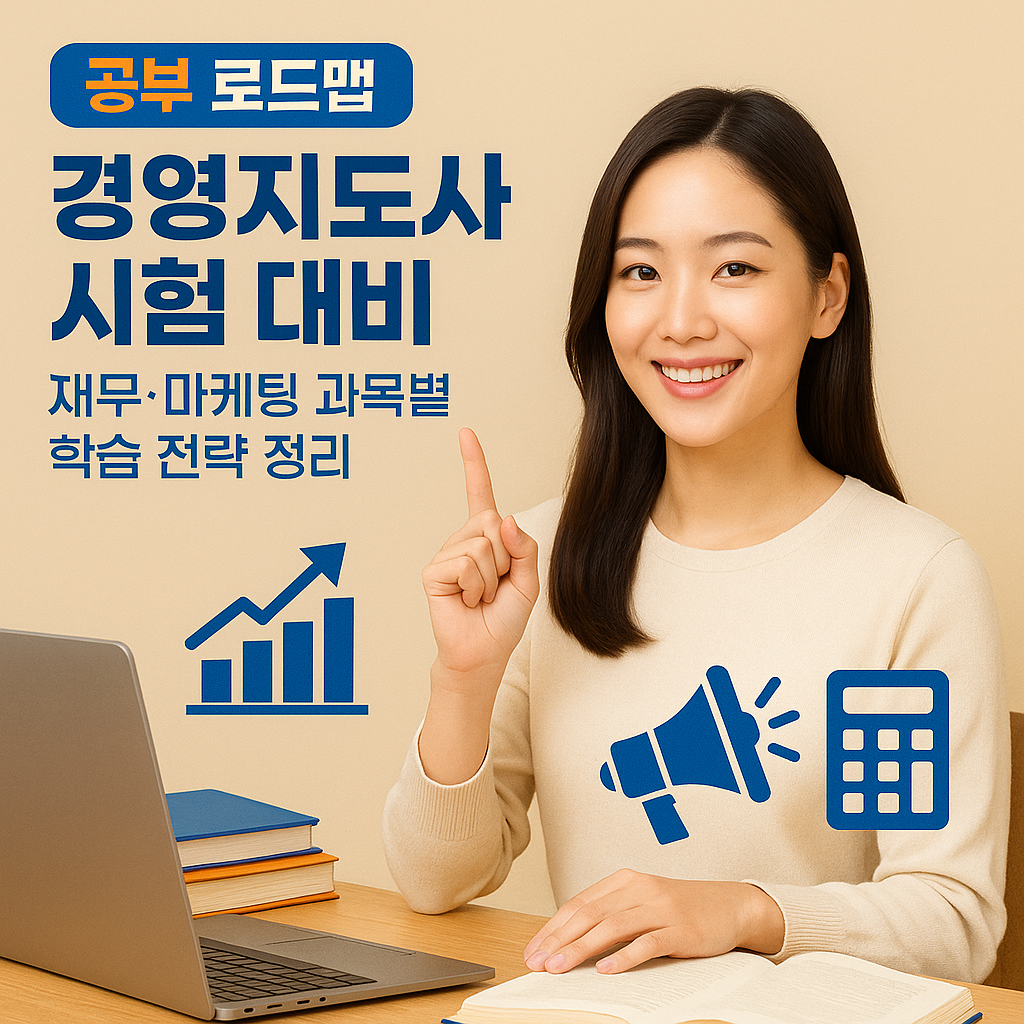 [공부 로드맵] 경영지도사 시험 대비 ｜ 재무·마케팅 과목별 학습 전략 정리