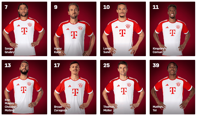 바이에른 뮌헨 공격수