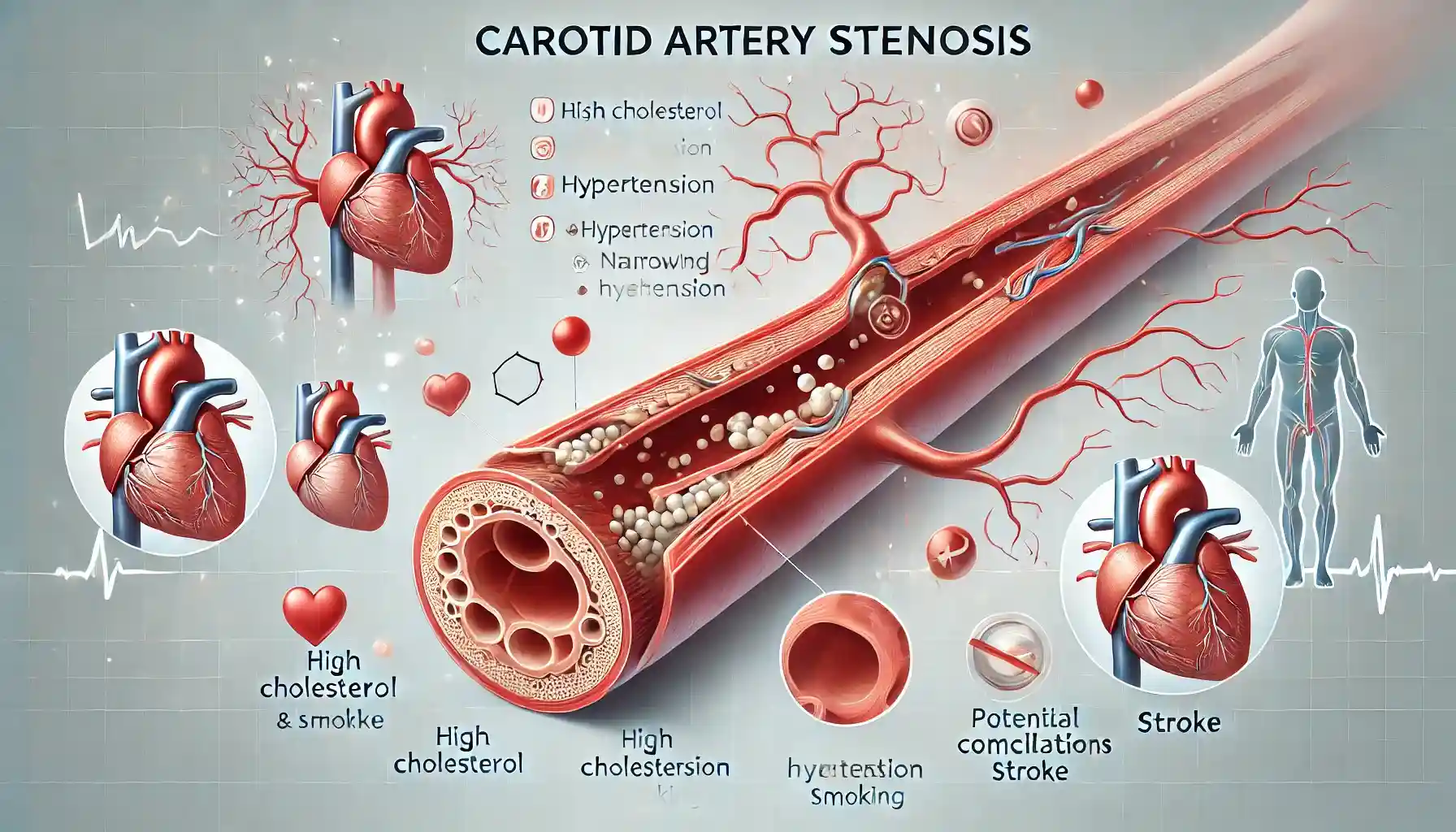 경동맥 협착증 관련 이미지