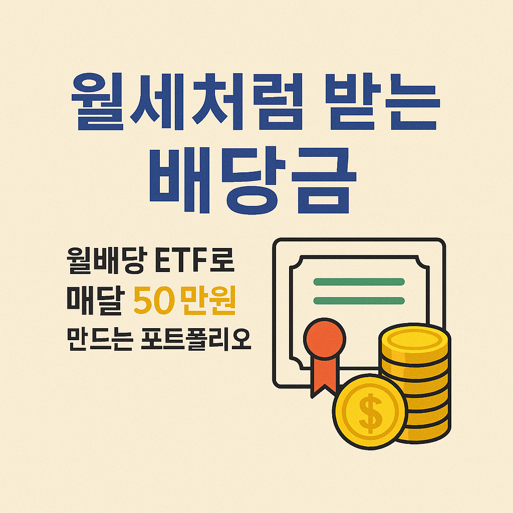 월세대신 배당금 월세같은배당금