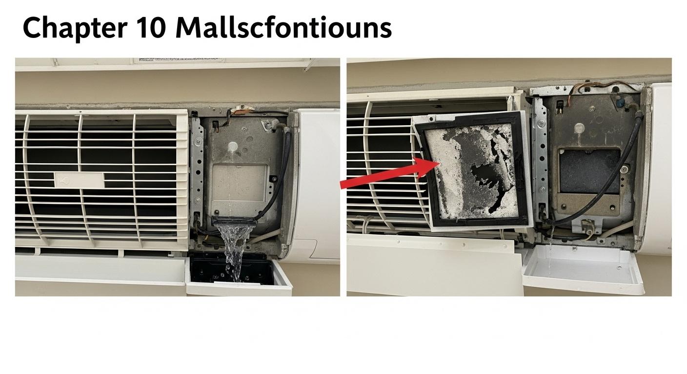 에어컨 고장 ch 10