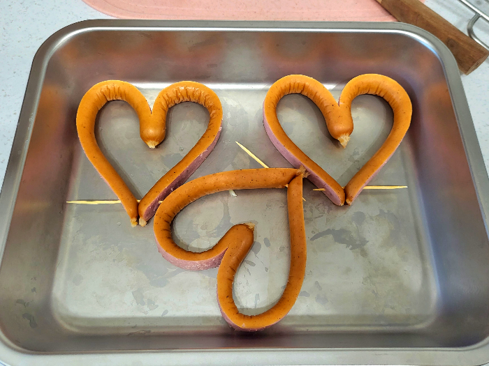 롱부어스트 하트 소시지전