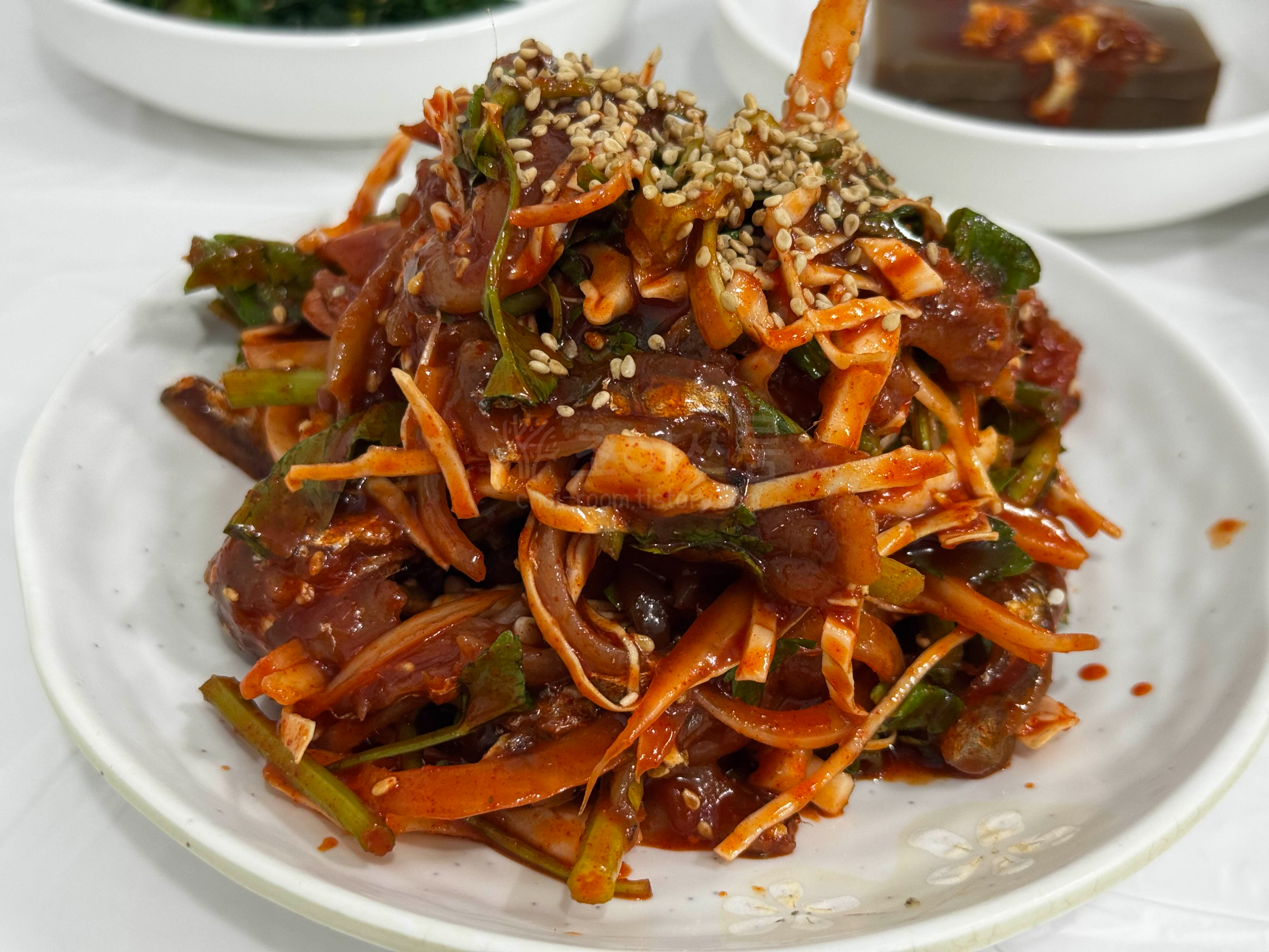 멸치회무침