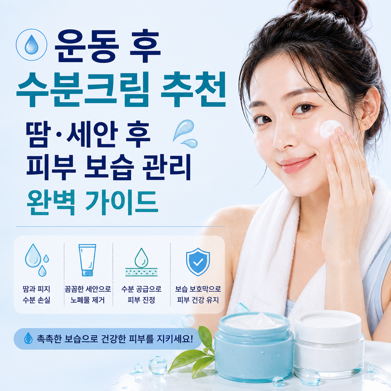 운동 후 수분크림 추천