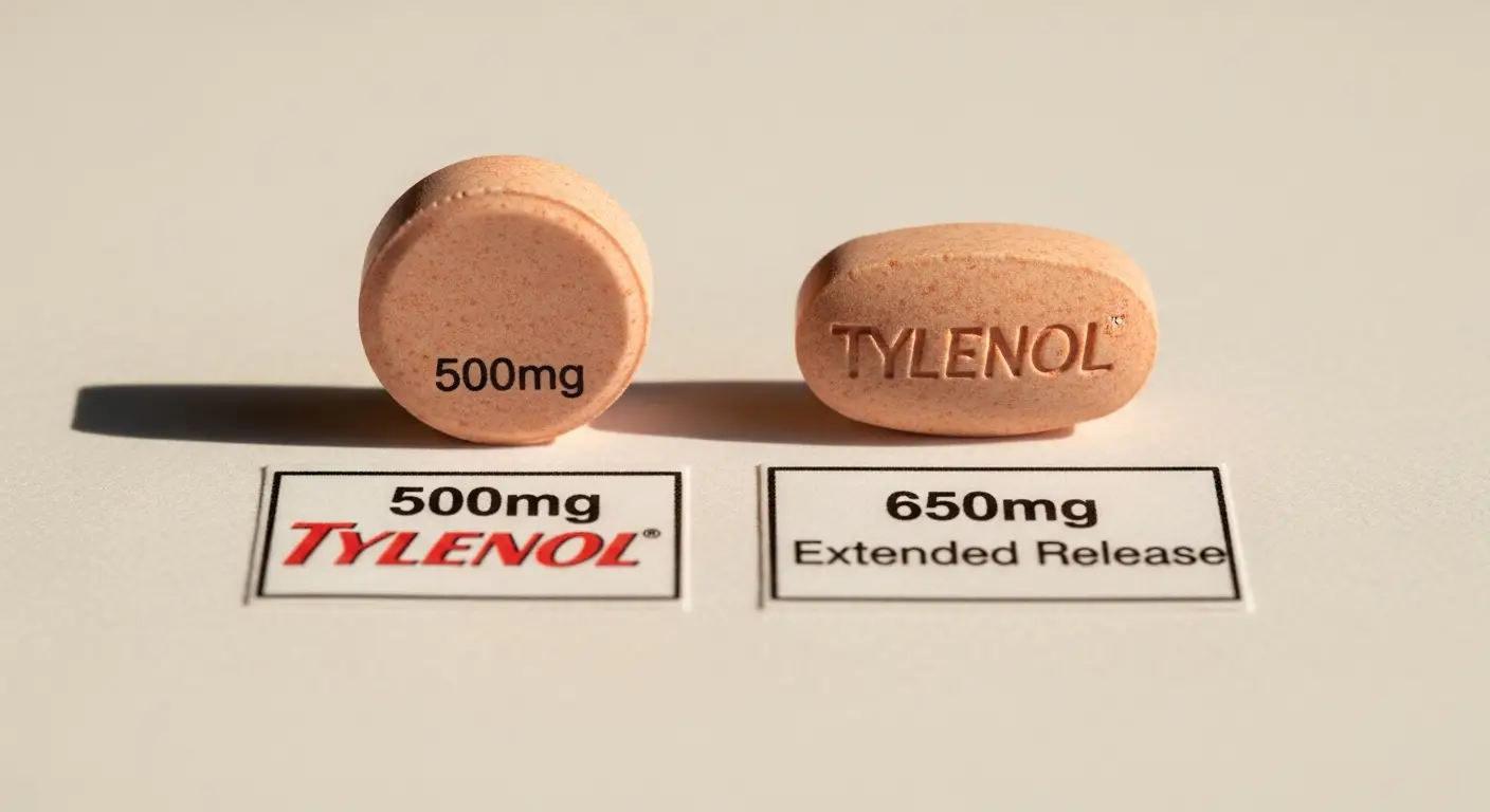 타이레놀 이알서방정 일반정 비교