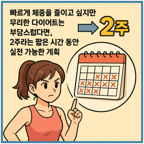 2주 완성 다이어트 (간헐적단식, 단백질, 체지방)