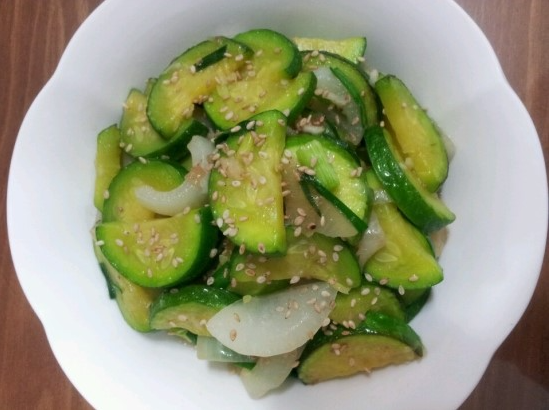 애호박볶음 사진