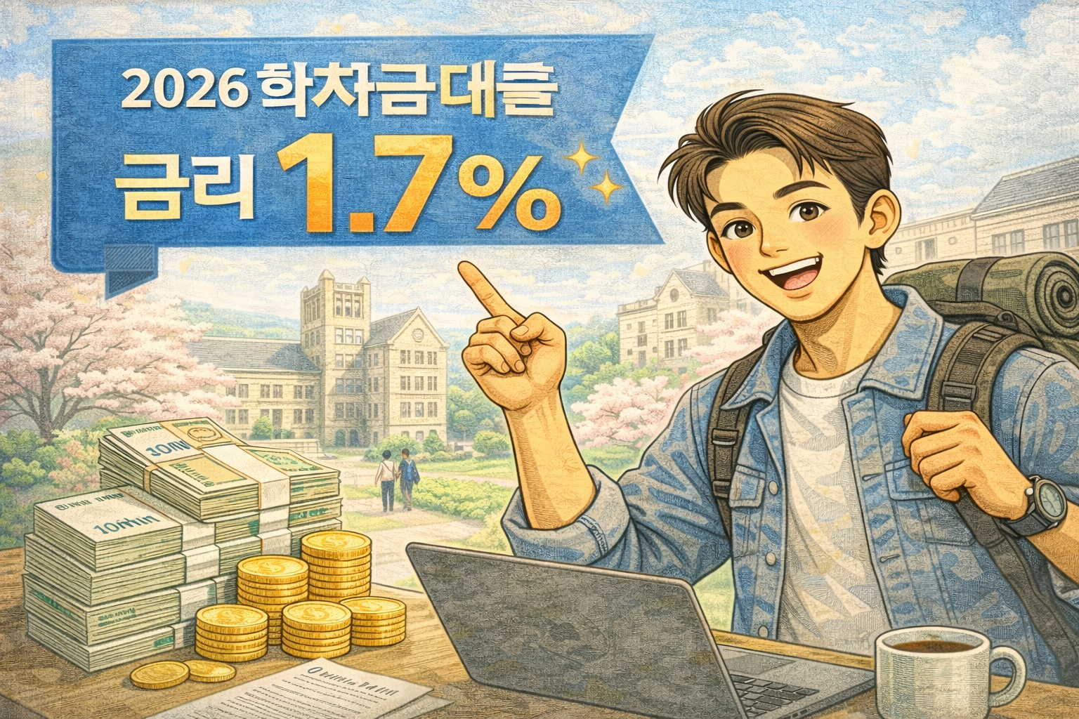 학자금대출 관련 사진첨부