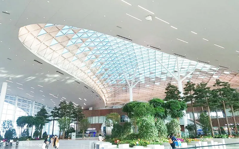 인천공항 제2여객터미널 항공사 라운지 식당 이용 안내 지점 위치_7