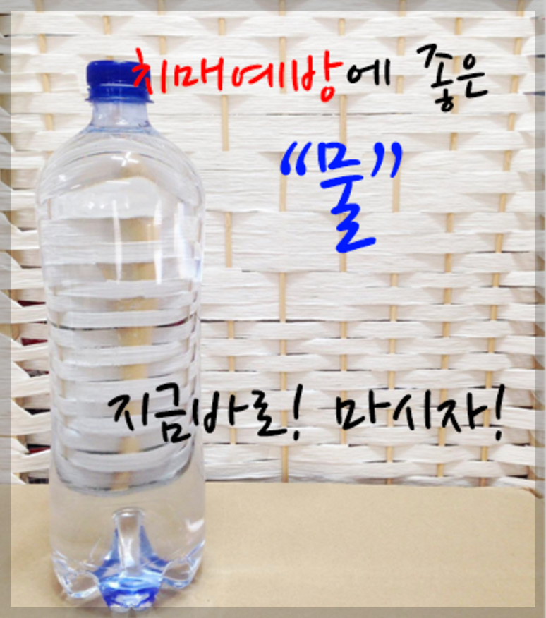 물과 치매의 관계