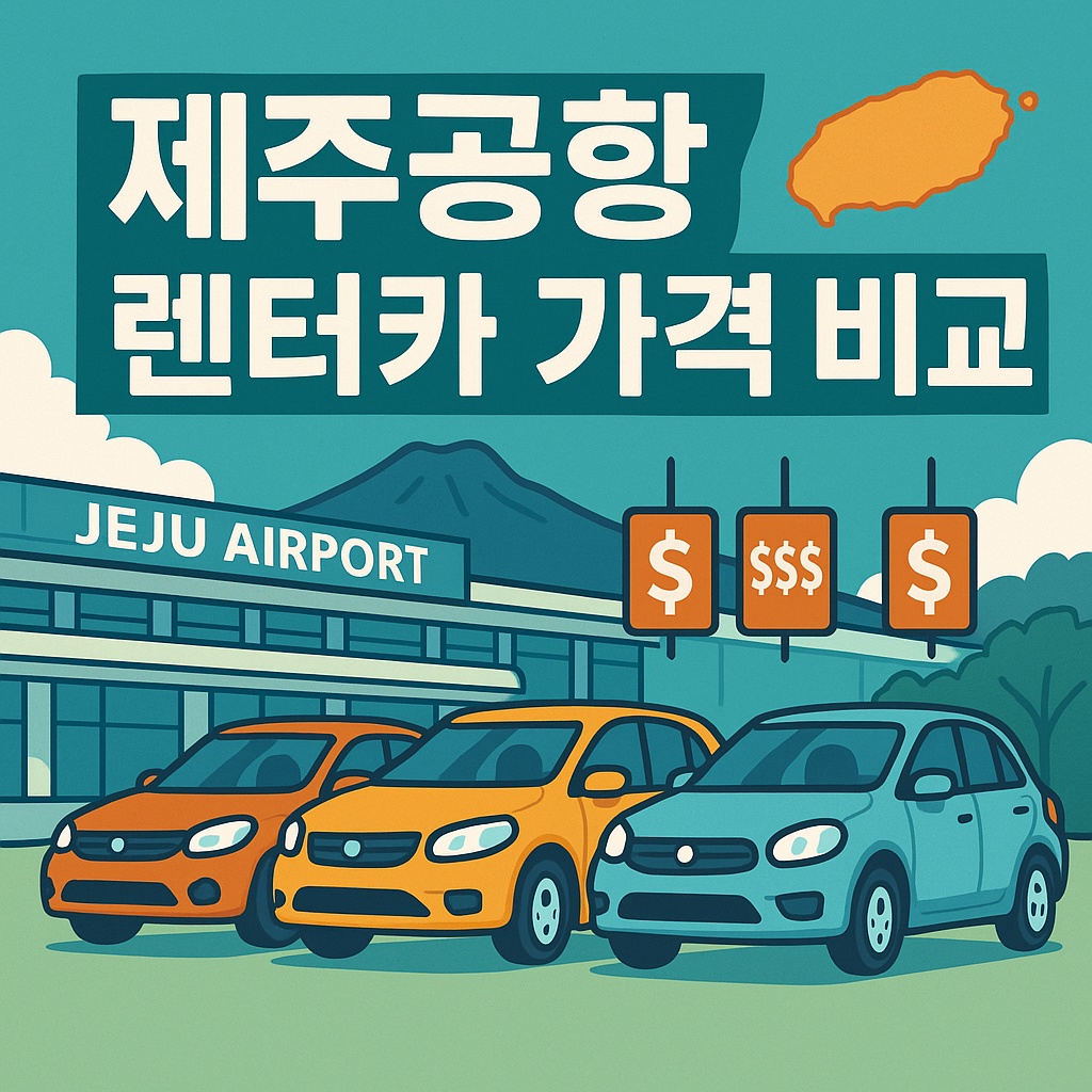 제주공항 렌터카 가격 완벽 비교 가이드