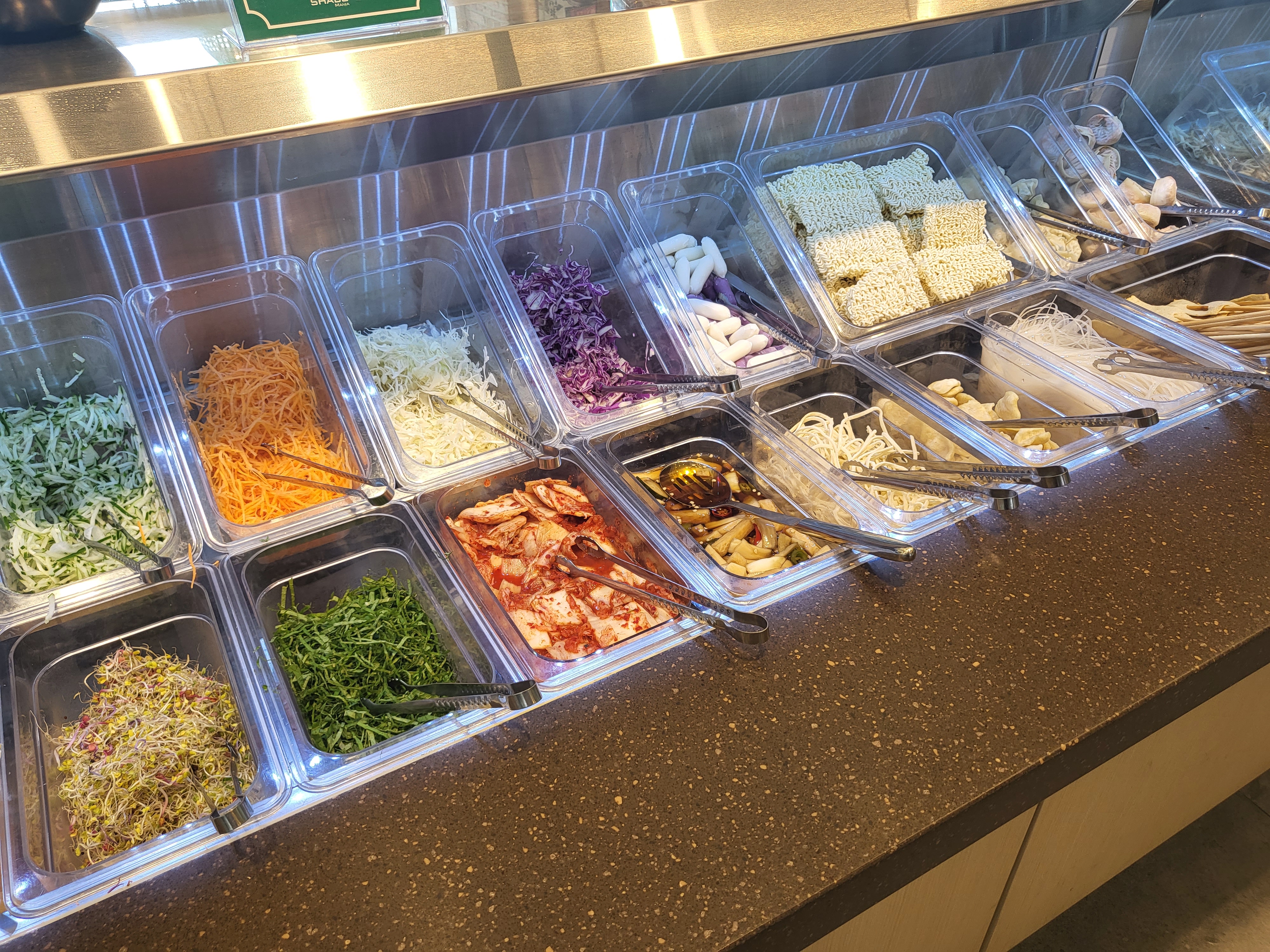 샤브마니아 - 샐러드바1