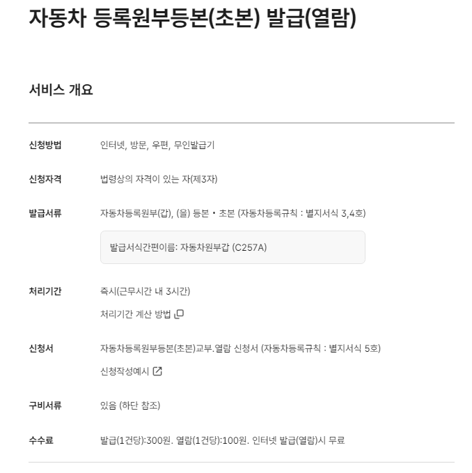 자동차 등록원부 발급 방법과 개인정보 보호 알아두면 좋은 꿀팁