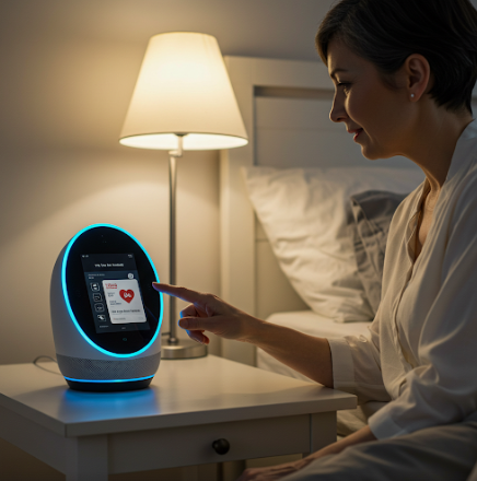 건강 정보 AI 스피커 활용, 음성 명령으로 건강 관련 사진