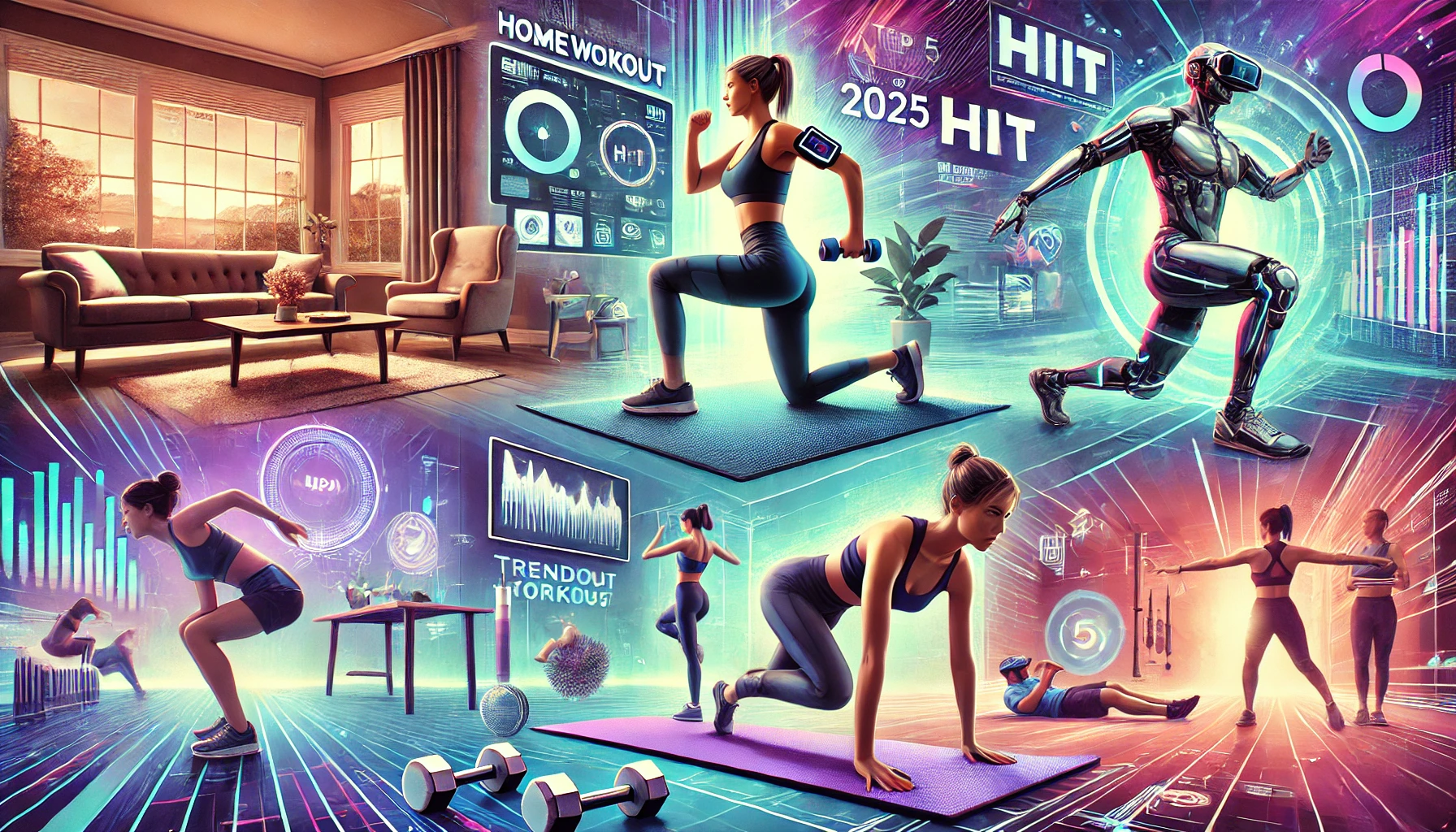 2025년 핫한 다이어트 운동 TOP 5: 홈트, 필라테스, HIIT (TOP 5 hot diet exercises in 2025: home training, Pilates, HIIT)