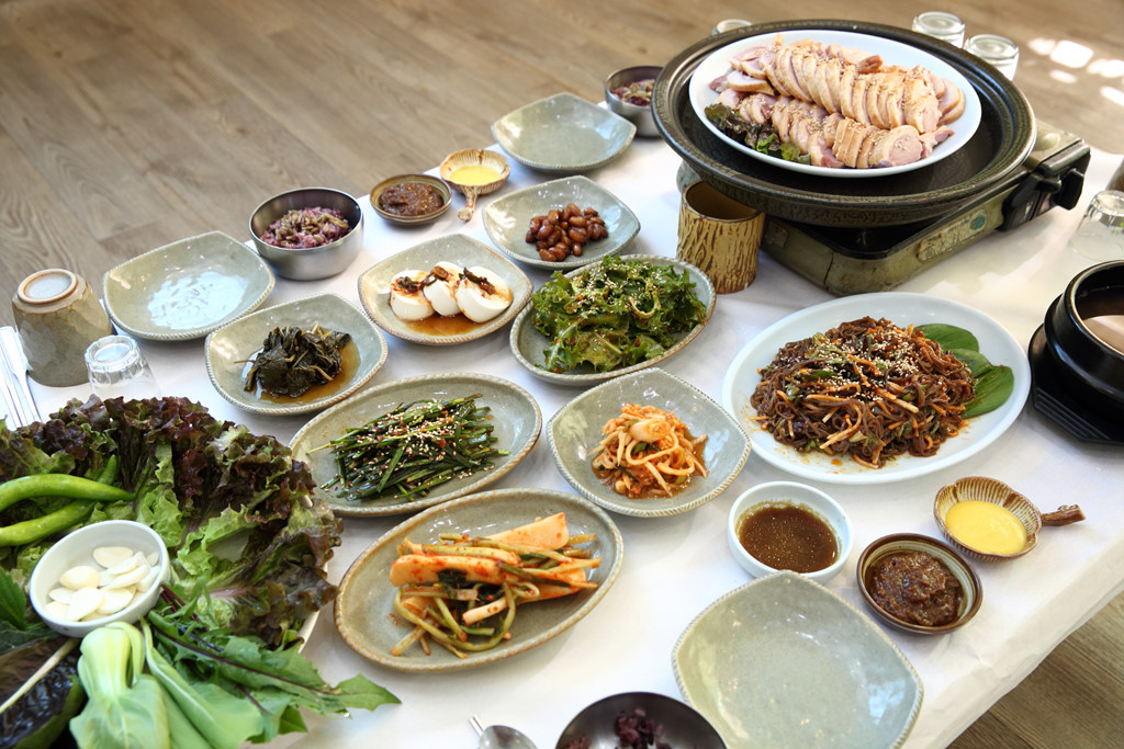 여주오리고기