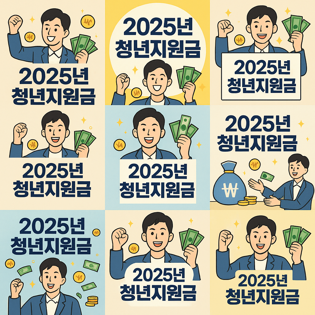 2025년 청년지원금 사진