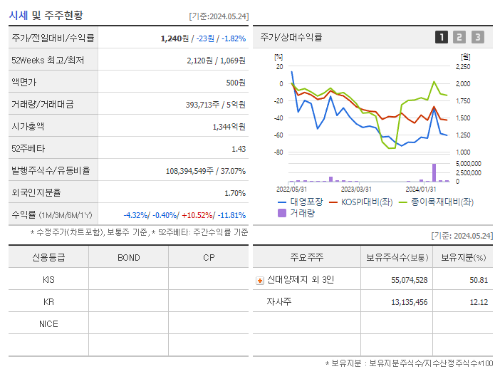 대영포장_기업개요