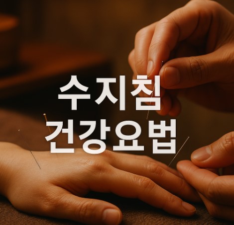 손끝의 기적(수지침 원리, 혈자리, 효능)