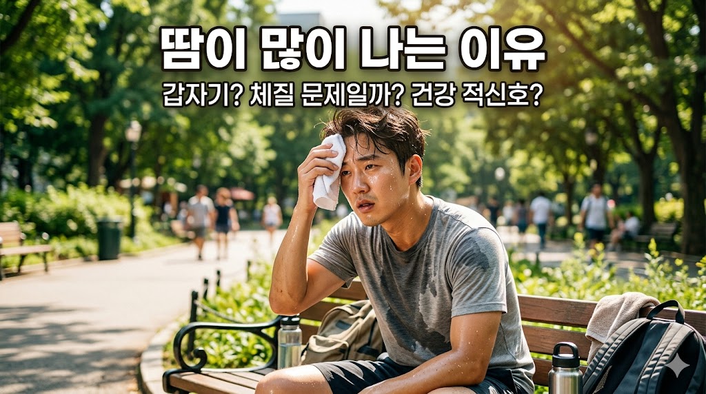 땀이 많이 나는 이유