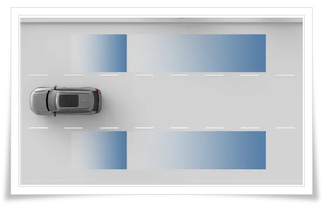 볼보 XC60 BLIS 작동범위