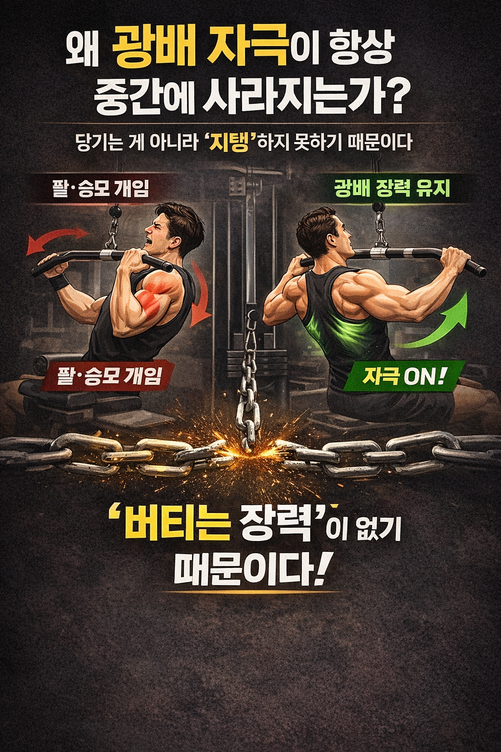 왜 광배 자극은 항상 사라지는가