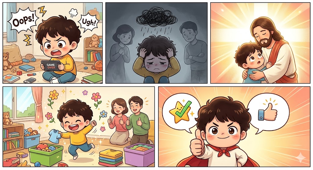 게임 레벨업보다 더 쉬운 엄마 아빠 사랑하기! / 에베소서 6:1-4