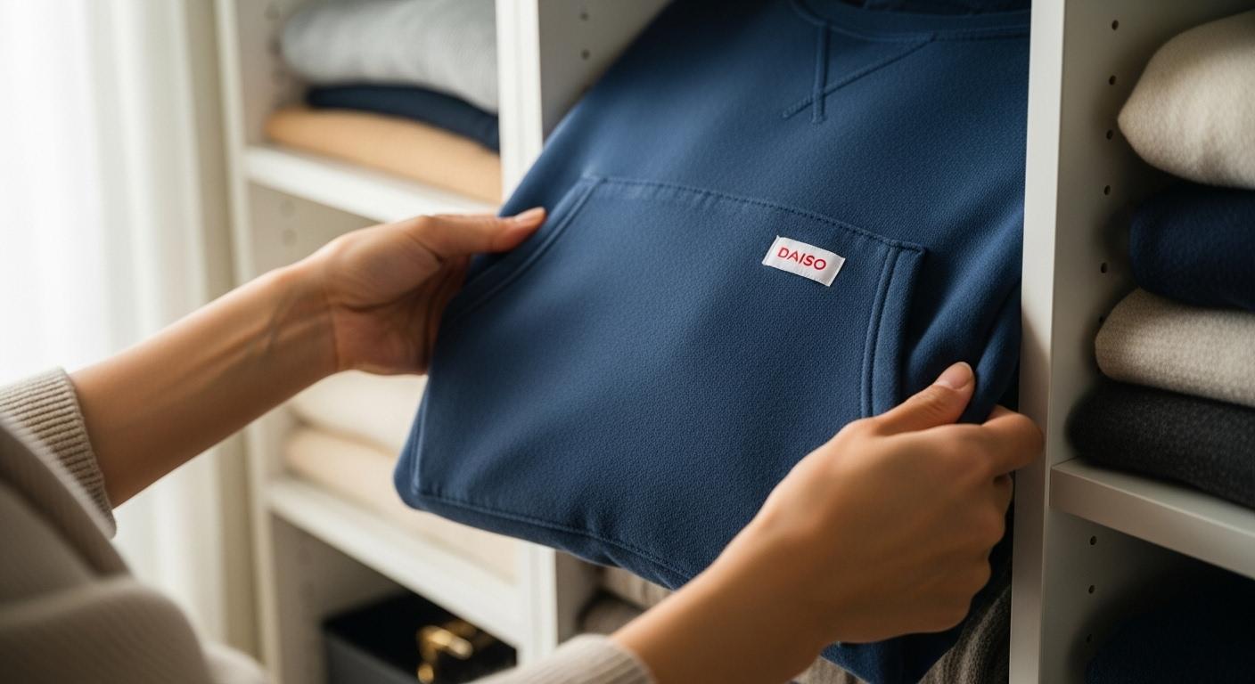 다이소 운동복 주머니