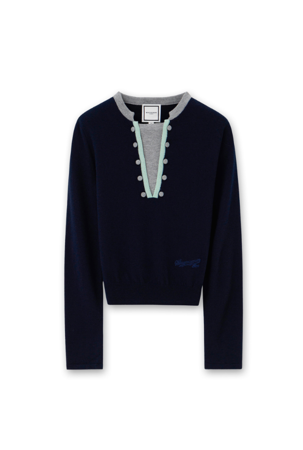 조이 <나 혼자 산다> 640회 우영미 WOOYOUNGMI 니트 티셔츠 (나혼산)