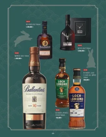 고급 양주 종류와 추천 브랜드 및 평균 가격 정보_4