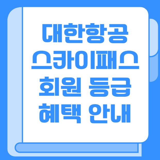 대한항공 스카이패스 회원등급 혜택