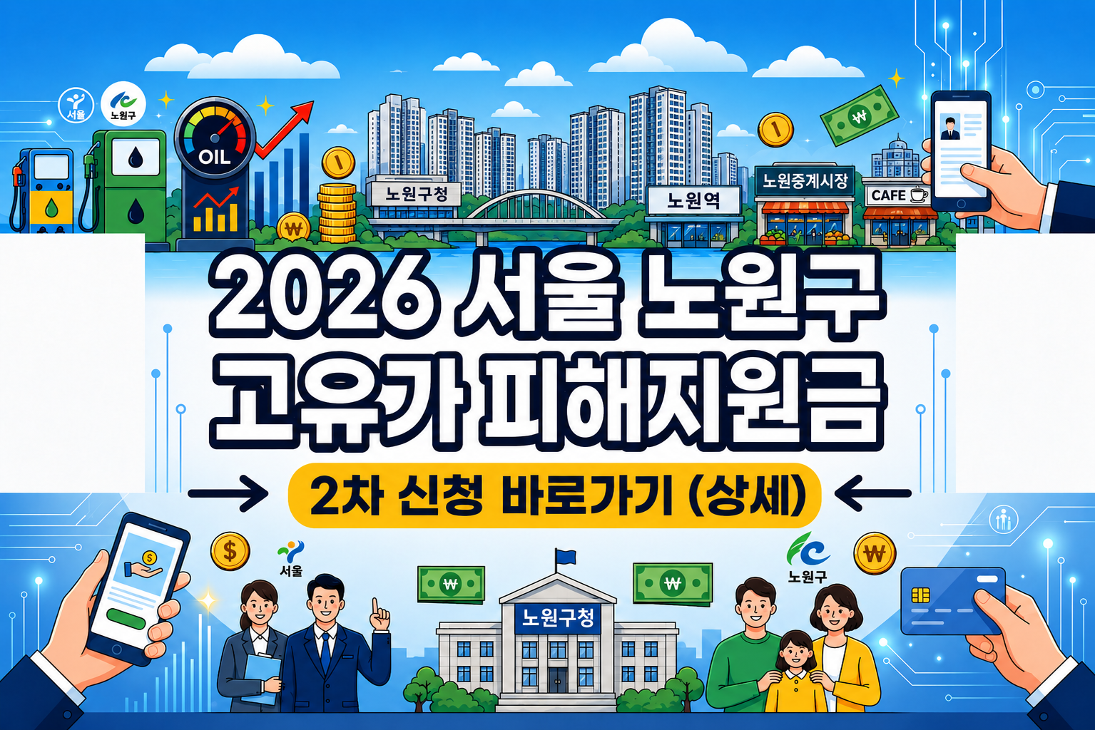 2026 서울 노원구 고유가 피해지원금 2차 신청 바로가기 (상세)