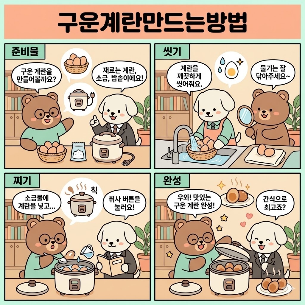 구운계란만드는방법 집에서도 촉촉하고 쫄깃하게 만드는 핵심 비법