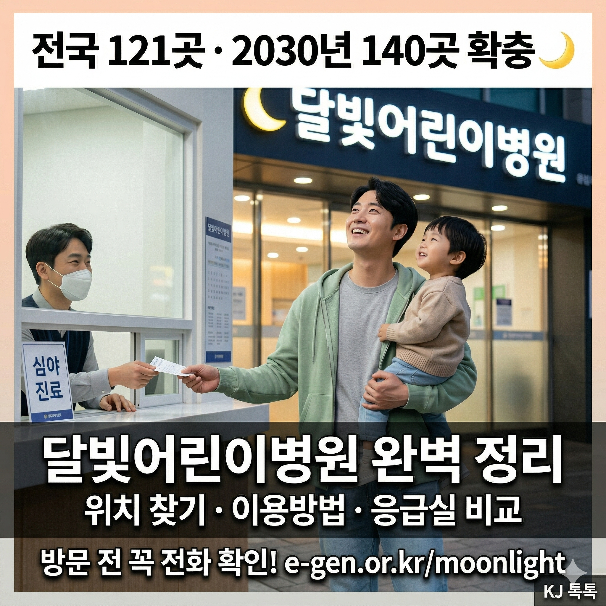 달빛어린이병원 확충 완벽 정리 — 위치 찾기·운영시간·응급실 vs 달빛 비교·2030년 계획