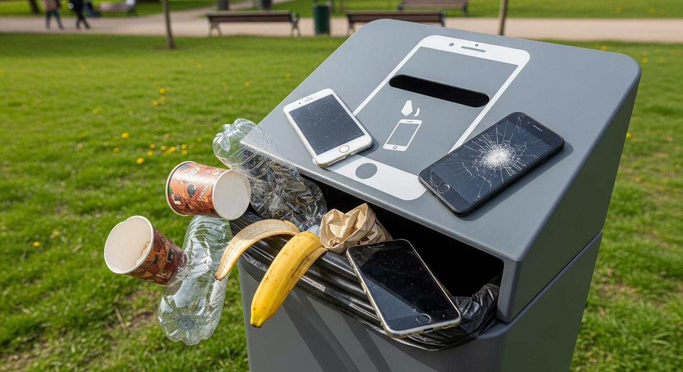 스마트폰 휴지통 찾기