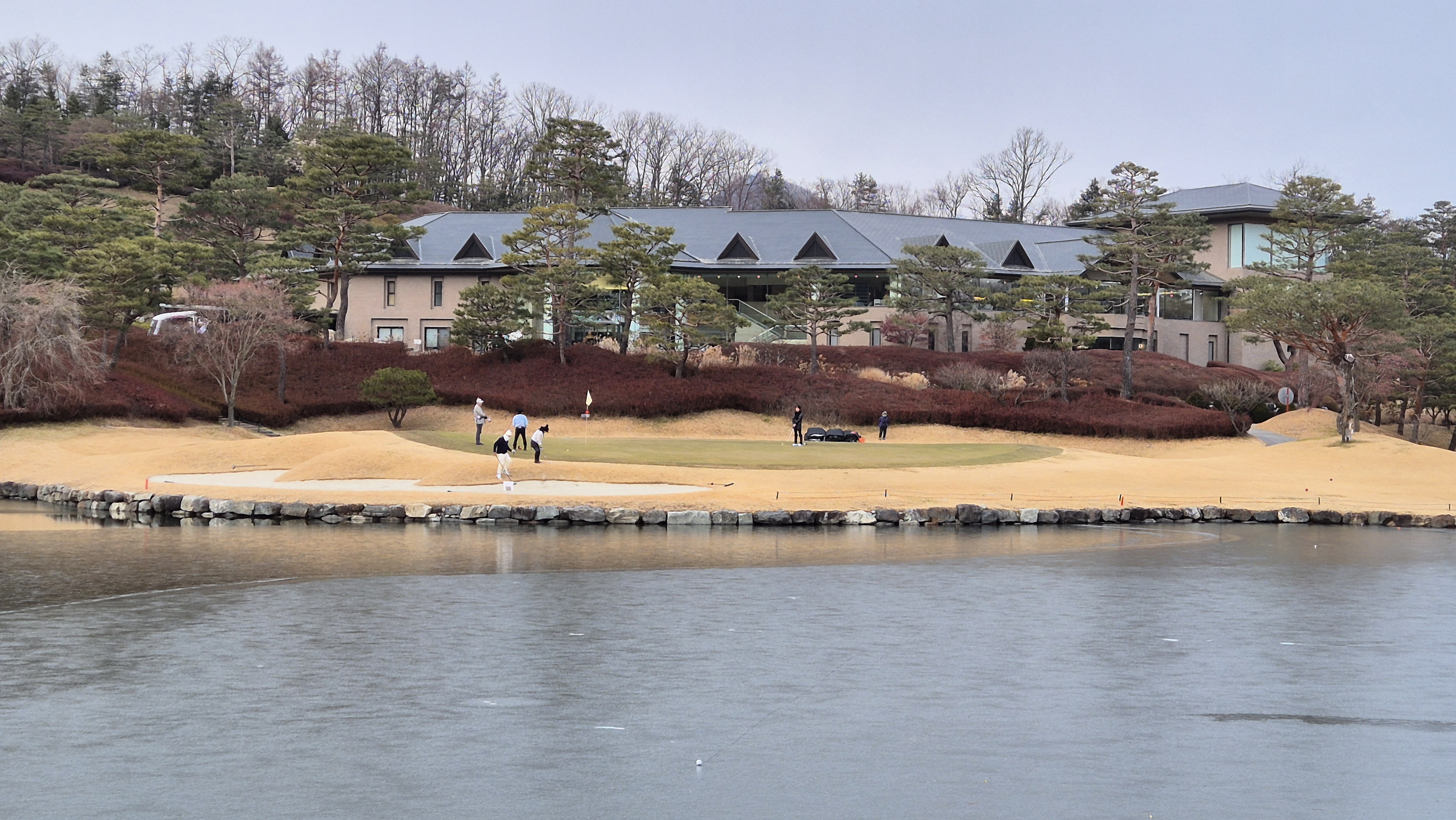 강촌cc 밸리-레이크 코스 사진 및 공략 정보