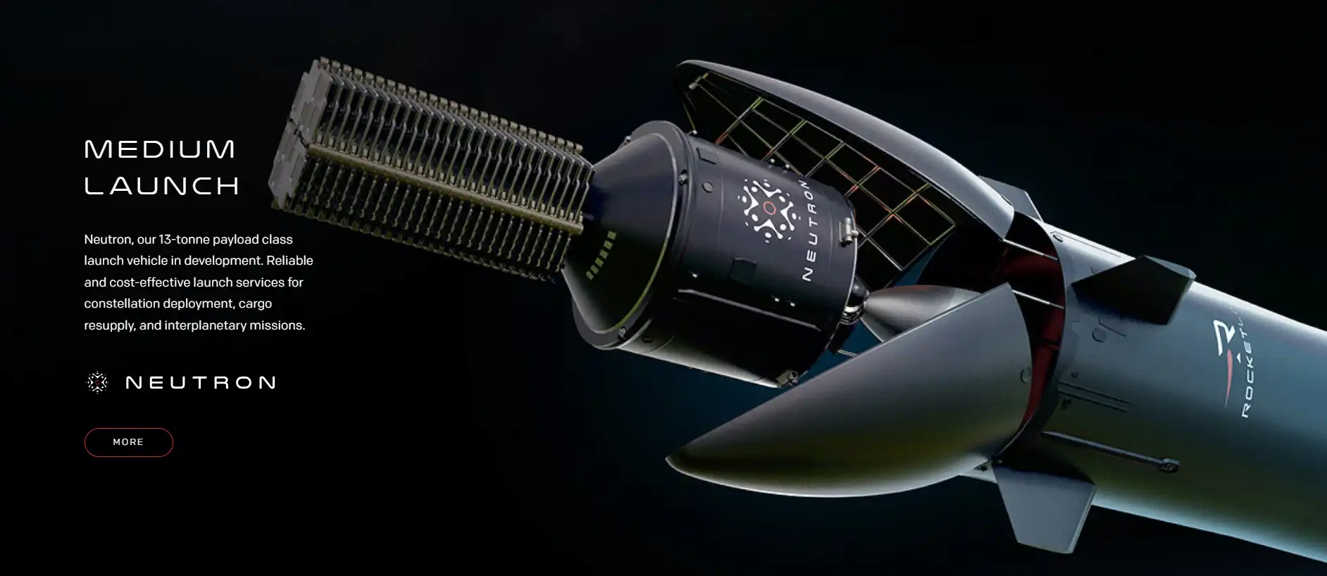로켓랩 중간 사이즈 로켓 설명