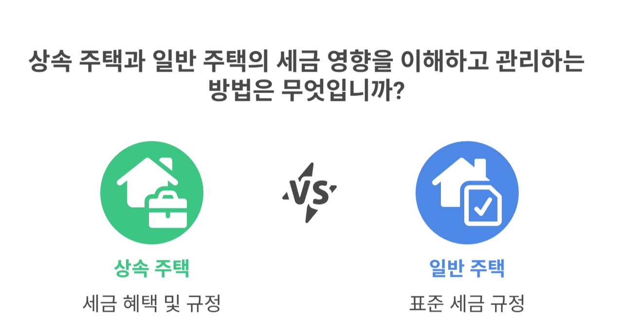 상속 주택과 일반 주택의 차이점 비교