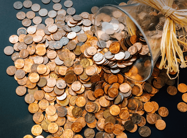 동전 많이 줍는 꿈