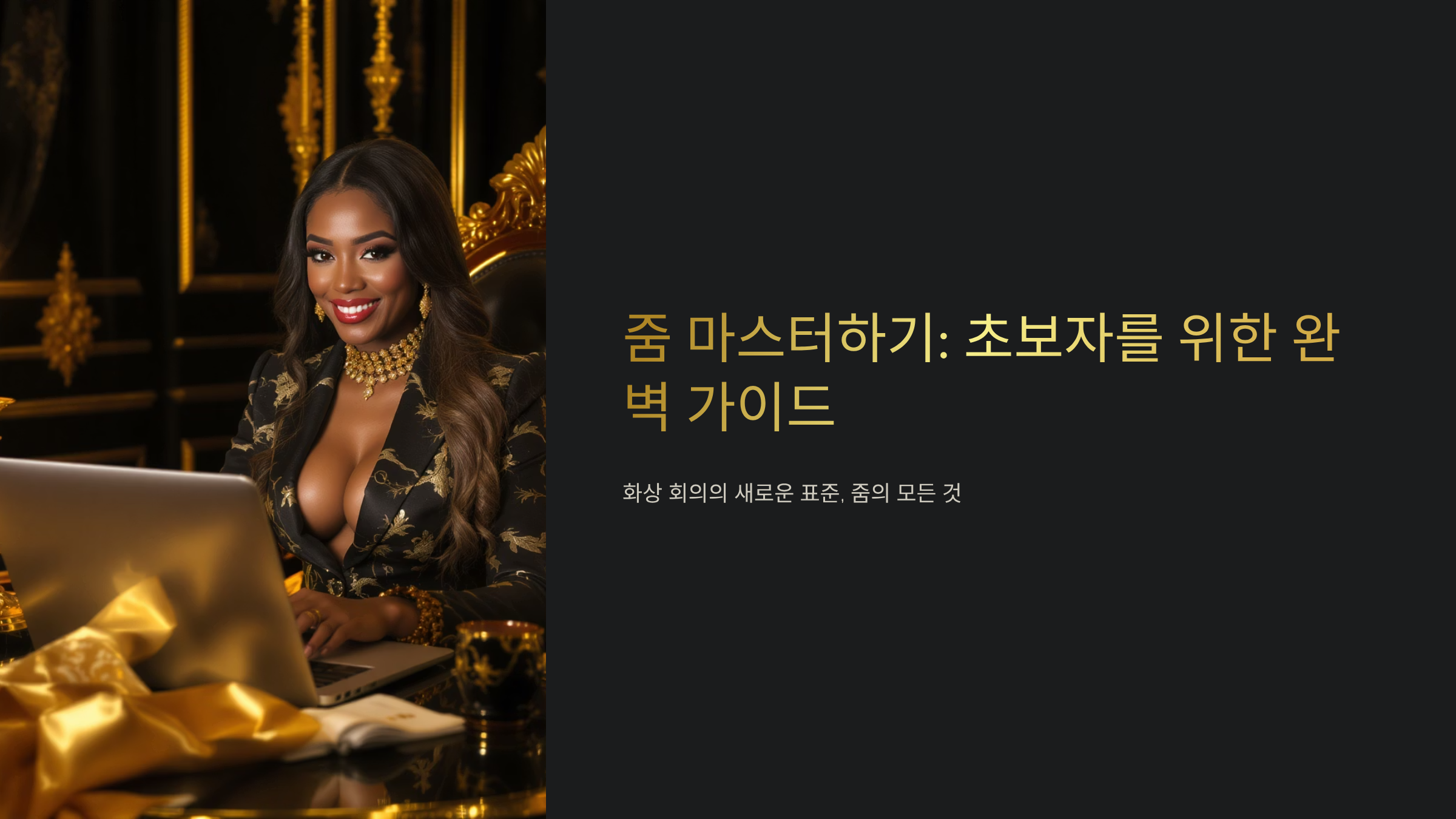 줌(Zoom) 화상회의 완벽 활용법