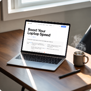 노트북 속도 빠르게 하는 방법 이미지