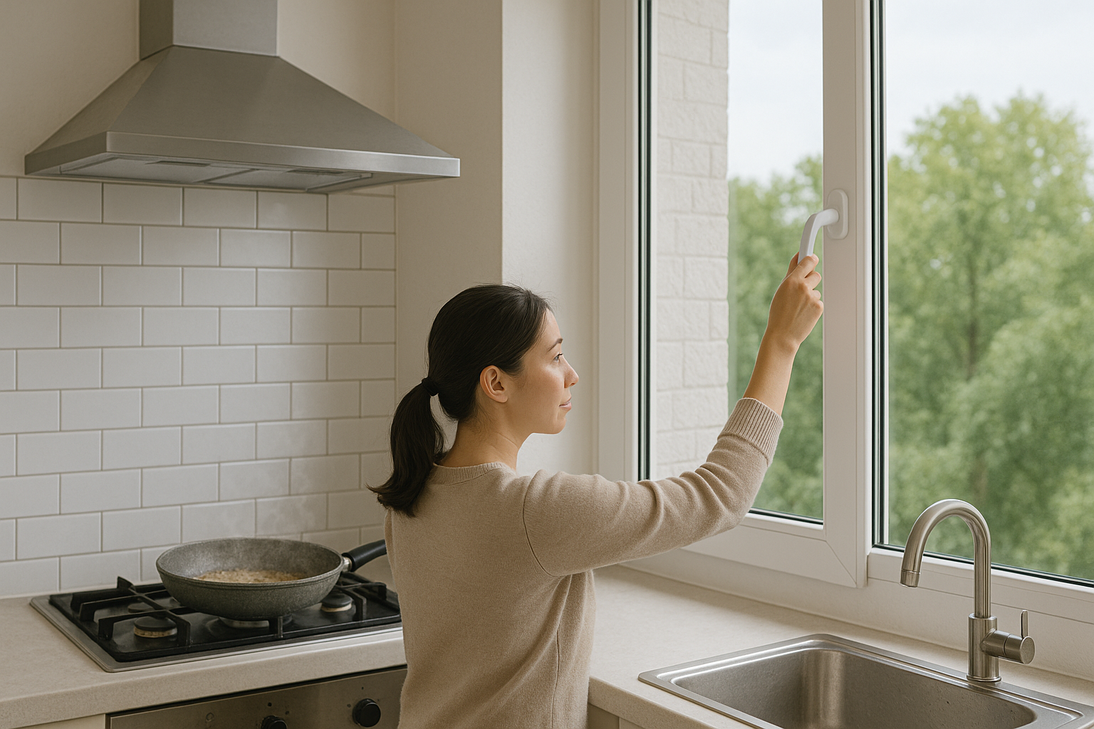 요리 후 주방 환기, 제대로 하는 똑똑한 방법 🌬️🍳