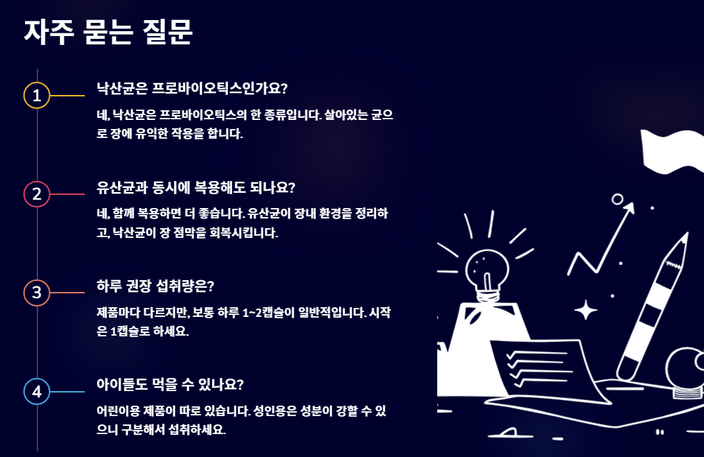 낙산균 효능과 부작용, 꼭 알아야 할 핵심 정보