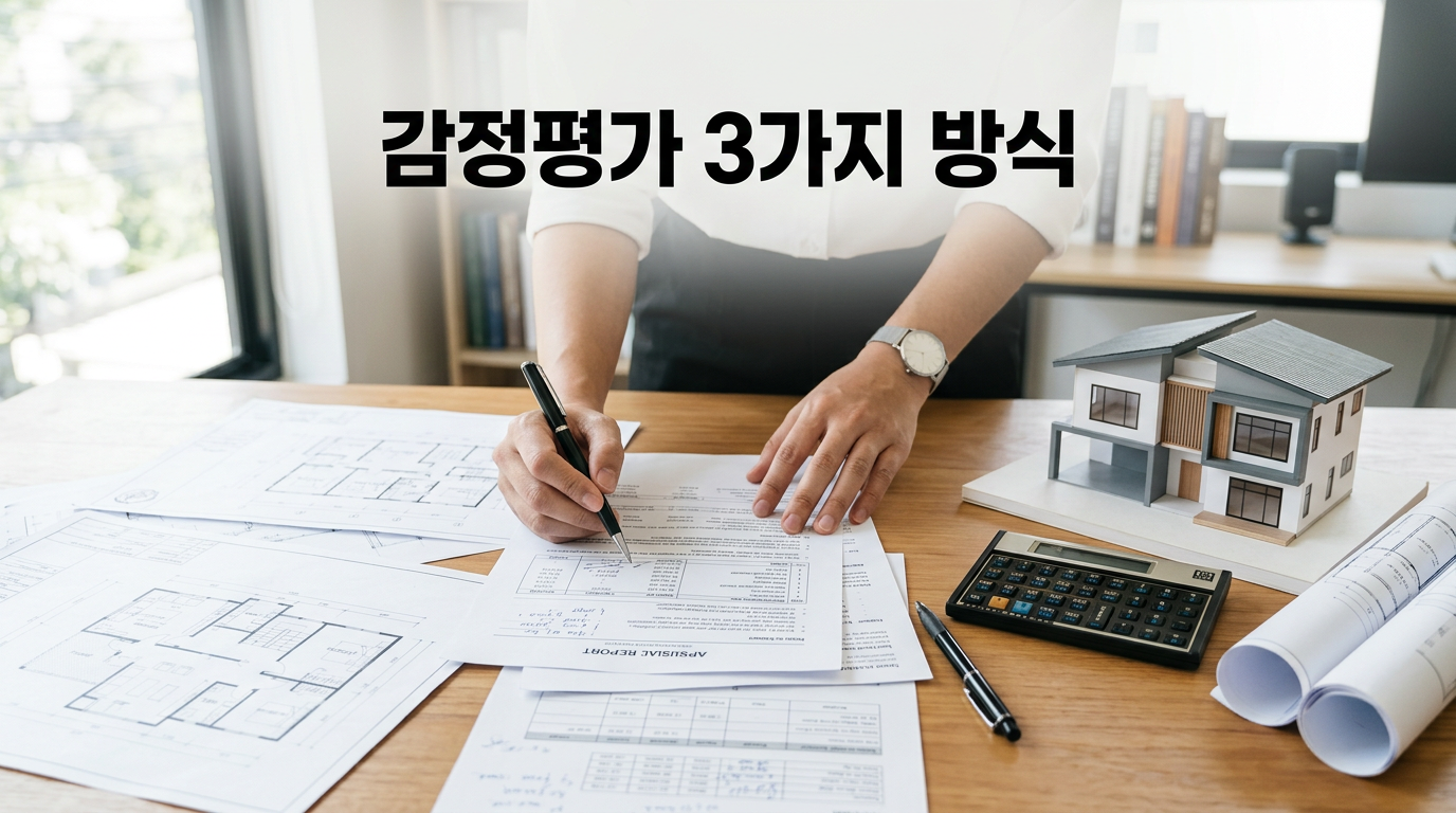 부동산 감정평가 원가법을 보여주는 사진