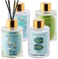 센티멘탈 실내용 디퓨저 120ml x 4병 향기 8가지 방향제 집안 방 거실 화장실 냄새제거