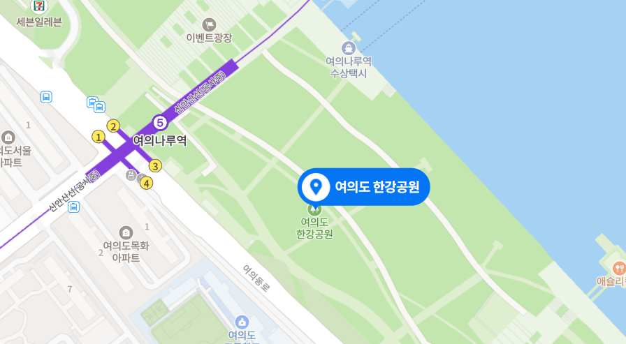 여의도 한강공원 위치