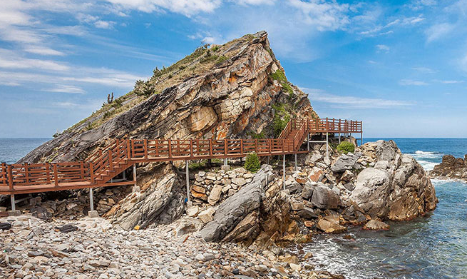 여행-정동진-바다부채길