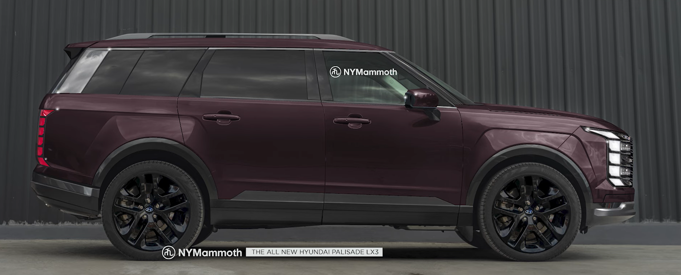 현대자동차 팰리세이드 풀체인지(LX3) 예상도