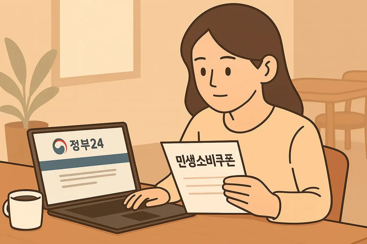 민생회복 소비쿠폰 지급일정