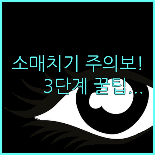 유럽 크리스마스 마켓 소매치기 3단계..